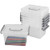 Joyeen 3 L Small Storage Bins- Clear Storage Box with Lid- 6 Pack