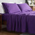 Bedsure Full Size Sheets Set Purple - Soft 1800 Bedding Microfiber Sheets Full Size Bed- 4 Pieces Full Bed Sheets