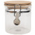 YARNOW Clear Glass Canister Food Storage Jar with Lids Airtight Storage Containers for Coffee Tea Sugar Cookies Dry Fruit Nuts
