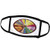 3dRose Florene Food n Beverage - Spanish Wine Chart - Face Covers -fc_62648_2-