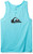 Quiksilver Men's COMP Logo Tank- Pacific Blue- S