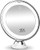 Makeup Mirror with LED Lights-Lighted Vanity Makeup Mirror-10x Magnifying Lighted Makeup Mirror-Battery Powered-360 Degree Rotation-Powerful Suction Cup-Portable TravelMirror