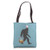 Funny Bigfoot Easter Design with Easter Basket and Bigfoot Tote Bag