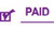 PAID With Check Self-Inking Stamp -Purple