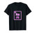Neon Element Purple Periodic Table Chemistry Nerd Science T-Shirt