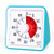 Brisica 60 Minute Visual Analog Timer- Silent Countdown Clock for Classroom Meeting Kids and Adults- No Loud Ticking- Time Management Tool -Blue-
