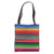 Mexican Serape Poncho Pattern Tote Bag