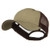 e4Hats.com Big Size Garment Washed Cotton Twill Mesh Cap - Khaki Brown OSFM