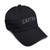 Speedy Pros Soft Baseball Cap Silver Letters Captain Sailing Embroidery Twill Cotton Dad Hats for Men  and  Women Buckle Closure Black Design Only