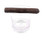 Fess Products Cigar Whiskey Glass with Built in Single Cigar Rest