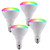BAZZ Smart Home Wi-Fi RGB 10W LED BR30 Bulb -4-Pack-
