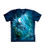 The Mountain unisex adult Sea Dragon T Shirt- Blue- Small US