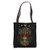 Phases of the Moon Retro 60's 70's Vibe Tree of Life Tote Bag