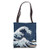 The Great Wave off Kanagawa Hokusai Japanese Art Tote Bag