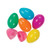 Fun Express - Mini Bright Eggs -144pc- for Easter - Party Supplies - Containers  and  Boxes - Plastic Containers - Easter - 144 Pieces