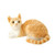 Funny Ginger Orange Cat Plush Stuffed Toy?Cute and Soft Pet Kitty Plushies -Animal Doll-Perfect Present for Kids- Babies- Toddlers -30cm -D-