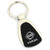 Au-Tomotive Gold, INC. Nissan Versa Black Tear Drop Auto Key Chain, Official Licensed