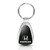 Upgrade Your Auto Honda on Black Teardrop Keychain - Officially Licensed