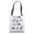 Dinosaur Fossil Collage -Black Logo- Tote Bag