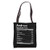 Andrew Gift Nutrition Facts Funny Personalized Name Andrew Tote Bag