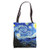 The Starry Night Vincent Van Gogh Famous Vintage Art Stylish Tote Bag