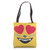 Smiling Cat Face With Heart-Shaped Eyes In Love Emoji Tote Bag