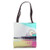 Prismatic Dots Santa Monica Pier Tote Bag