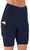 AFITNE Biker Shorts for Women with Pockets High Waisted Workout Athletic Spandex Yoga Shorts Running Gym Bike Shorts Navy Blue - M AFITNE Biker Shorts for Women with Pockets High Waisted Workout Athletic Spandex Yoga Shorts Running Gym Bike Shorts Navy Blue - M