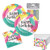 Chic Cupcake Birthday Party Supplies Pack Disposable Tableware Serves 16 Guests: Happy Birthday Plates, Napkins, Tablecover & Candles
