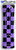 XBOX 360 Faceplate Skin - Checkers Purple