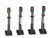 Bachmann Trains - Scenery Accessories - BLOCK SIGNALS -4 pcs- - HO Scale