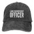 Lawn Enforcement Officer Denim Cap Adjustable Baseball Cap Hip Hop Cap Sun Hat Breathable Trucker Cap
