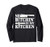 No Bitchin In My Kitchen Cooking Cook Funny Chef Gift Long Sleeve T-Shirt