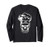 Chef Skull Chef's Hat Kitchen Knives Cooking Chef Gift Long Sleeve T-Shirt