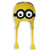Despicable Me 2 Dave Minion Knit Peruvian Beanie -Yellow-