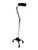 Adjustable Large Base Quad Walking Cane Aid Support Walking Stick
