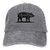 Trucker Cap I'd Smoke That Pig Logo Durable Baseball Cap-Adjustable Dad Hat Gray
