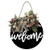 Welcome Sign Front Door- Welcome Wreaths Sign for Farmhouse- Front Porch Decor- Wall Hanging Welcome Sign Decor for Home -I- Welcome Sign Front Door- Welcome Wreaths Sign for Farmhouse- Front Porch Decor- Wall Hanging Welcome Sign Decor for Home -I-