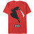 Men's Samurai Jack Samurai Jack Katana Shadow T-Shirt - Red - Large