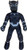 Marvel Super Hero Adventures Toddler Black Panther Plush Stuffed Pillow Buddy - Super Soft Polyester Microfiber- 22 inch -Official Marvel Product-