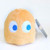ToyFactory Pac Man 4inch Plush Orange Ghost