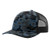 RICHARDSON Twill Mesh Back Trucker Snapback Hat - Neptune CAMO/Black