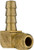 5 Brass Elbow 90 Degree 1/4inch Hose I.D. 1/8inch Pipe Thread