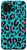 iPhone 11 Pro Max Ruby Pink Black Blue Leopard Cheetah Print Animal Pattern Case