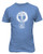 Spark Apparel Christian 1 Cross Plus 3 Nails   4 Given Men's T-Shirt -Carolina Blue- Medium-