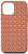 iPhone 12 mini White Mango Orange - Dalmation Animal Print Spot Pattern Case