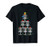 XMas Disc Golf Player Basket Christmas Tree Cute Frolf Gifts T-Shirt