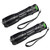 POCKETMAN LED Tactical Flashlight,Ultra Bright 1200 Lumens CREE XML-T6 Zoomable Handheld Flashlights Camping Torch 5 Modes for Indoor and Outdoor Sports(2 Pack)