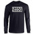 Pop Threads Prisoner 24601 Halloween Costume Black M Full Long Sleeve Tee T-Shirt