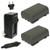 Wasabi Power Battery -2-Pack- and Charger for Canon NB-2L- NB-2LH- BP-2L5- BP-2LH and Canon DC301- DC310- DC320- DC330- DC410- DC420- Elura 40- 50- 60- 65- 70- 80- 85- 90- EOS 350D- 400D- Digital Rebel XT- XTi- FV500- FVM20- FVM30- FVM100- FVM200- HG